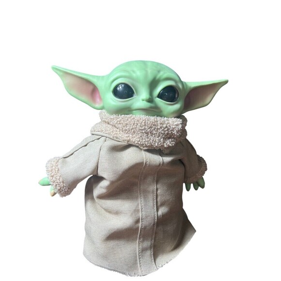 Lot of 2 Mattel 2001 Stars Wars Galactic Pals Wookie & Grogu Plush Toys - Picture 4 of 11